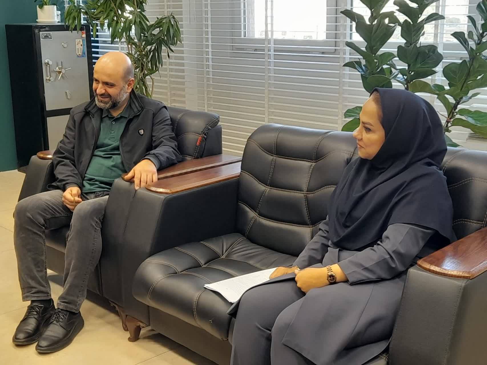 هم‌افزایی در خدمت مدیریت شهری؛ دیدار مدیرعامل شرکت همیاران شمال شرق با شهردار قاسم‌آباد